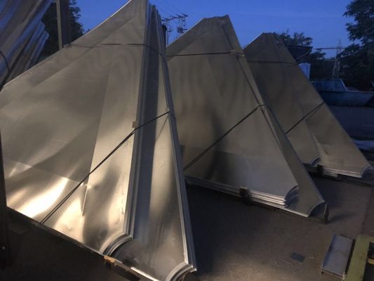 Le dôme géodésique en aluminium couvre le toit en aluminium de dôme de cuves de stockage/extérieur emboutissant le dôme de tôle