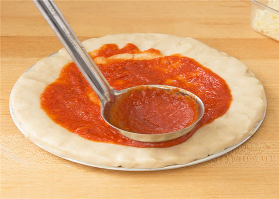 RK Ustensiles de cuisson China Foodservice NSF Plateau à pizza coupé en aluminium de 16 pouces Plat à pizza à bord large