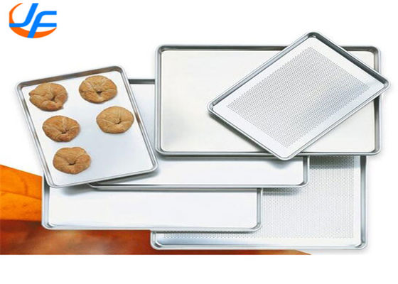 RK Bakeware China Foodservice Plaque de cuisson en aluminium / Plaque de cuisson à revêtement antiadhésif Telfon