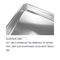 40 * 60 Cm Plaque de Cuisson Européenne Rectangle En Aluminium Moule De Cuisson Fil De Fer En Feuille De Bordure En Rouleau 0.9mm