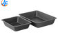 Ustensiles de cuisson RK China Foodservice NSF Rectangle Detroit Pizza Pan Rectangle Cake Baking Pan