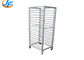 Ustensiles de cuisson RK China Foodservice NSF Custom Double Four Rack Baking Tray Trolley Heavy Duty Four Trolley