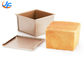 RK Ustensiles de Cuisson Chine Foodservice NSF Grande Capacité Cuisson Pullman Pan Toast Box Avec Couvercle Pullman Pain Pan