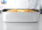 Casserole en aluminium antiadhésive de pain de RK Bakeware Chine 1200g/pain Pan With Lids