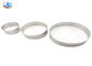 Mousse Ring For Making Mousse Cake d'acier inoxydable de RK Bakeware Chine