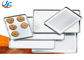 RK Bakeware China Foodservice Plaque de cuisson en aluminium / Plaque de cuisson à revêtement antiadhésif Telfon