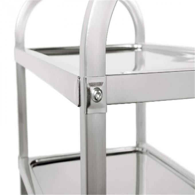 Winco Suc-30 3-Tier Stainless Steel Trolley