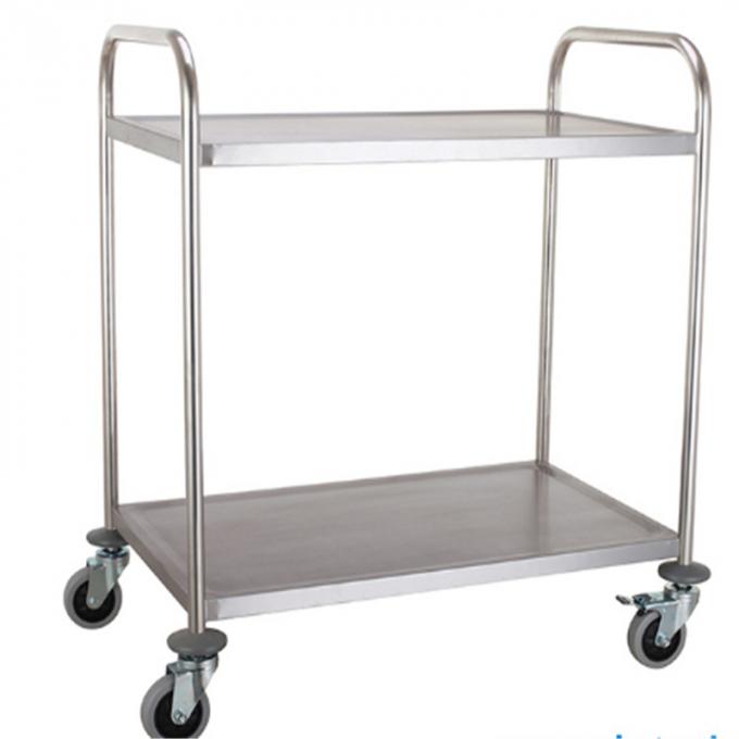 Factory Manufacturer Stainless Steel Tray Designs Room Service Trolley