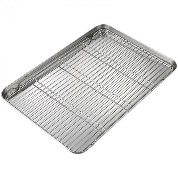 Rk Bakeware China Foodservice Stainless Steel Footed Wire Cooling Rack