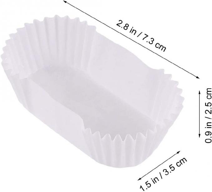 Tasse de cuisson de papier ovale de gâteau formée par bateau de tasse de Rk Bakeware Chine pour les lignes automatiques industrielles