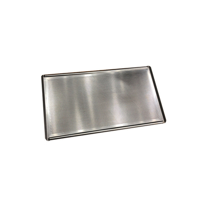 Ustensiles de cuisson Rk Chine-3 côtés plaque de cuisson perforée en aluminium avec revêtement antiadhésif -18 et 16 pouces