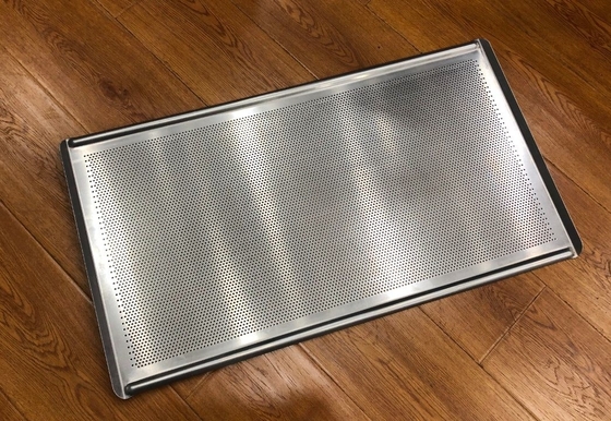 Ustensiles de cuisson Rk Chine revêtement antiadhésif Mackies 18&quot; Plaque de cuisson en aluminium Swage Edge Australie Boulangerie