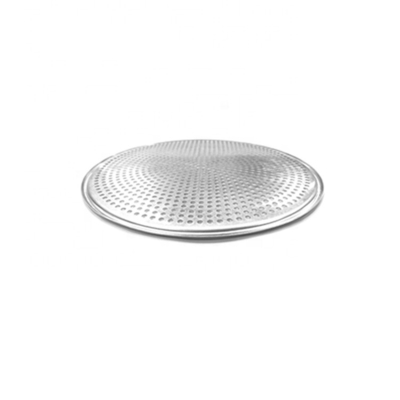 Plateau à pizza rond en aluminium perforé de 15 pouces plateau à pizza perforé plateau de cuisson pour boulangerie ou restaurant ou bar