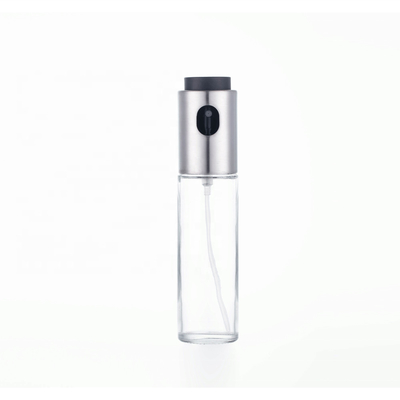 Acier inoxydable BBQ Barbecue outil de cuisson distributeur d'huile rechargeable verre plastique vinaigre huile pulvérisateur bouteille