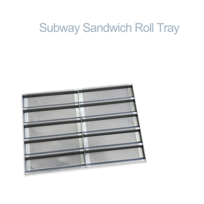 Ustensiles de cuisson Rk China Foodservice en aluminium vitré personnalisé Subway Sandwich Bac à rouleaux