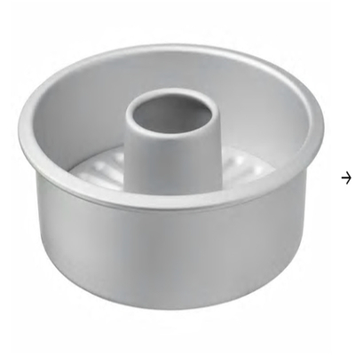 Ustensiles de cuisson RK China Foodservice NSF Moule à gâteau en forme de cheminée en aluminium Moule à gâteau d'ange en aluminium