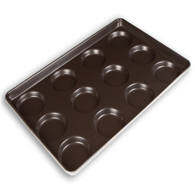 RK Bakeware China Foodservice NSF 600X400 et plateau à pain à hot-dog antiadhésif pleine grandeur
