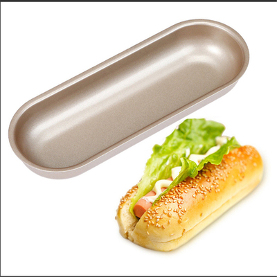 RK Bakeware China Foodservice NSF 4 pouces 4,5 pouces 6 pouces Hot Dog Bun Pan Hotdog Pain Moule