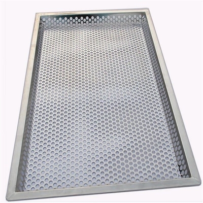 Ustensiles de cuisson RK China Foodservice NSF personnalisé 4 côté perforé 304 plateau sec en acier inoxydable
