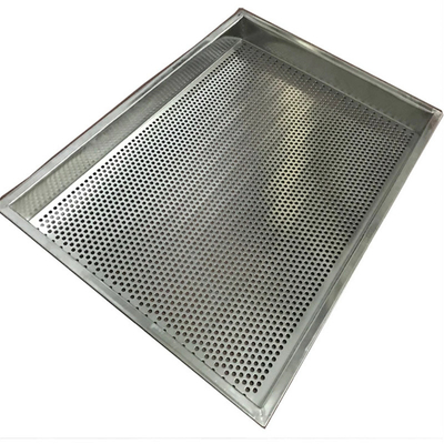 Ustensiles de cuisson RK China Foodservice NSF personnalisé 4 côté perforé 304 plateau sec en acier inoxydable