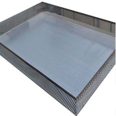 Ustensiles de cuisson RK China Foodservice NSF personnalisé 4 côté perforé 304 plateau sec en acier inoxydable