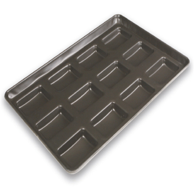 RK Bakeware China Foodservice NSF 4,5 pouces 5 pouces antiadhésif Burger Bun et Hot Dog Bun Pain Plateau