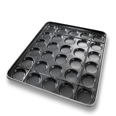 RK Bakeware China Foodservice NSF Durashield Revêtement Hamburger Pan Plaque De Cuisson Avec Nervures Structurelles