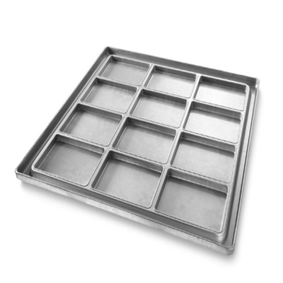 RK Bakeware China Foodservice NSF Pleine Grandeur 2 en 1 Plaque Aluminium Antiadhésive