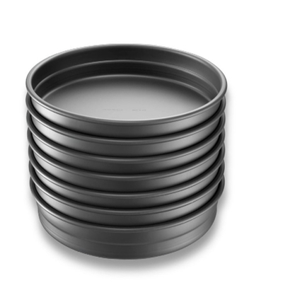 Ustensiles de cuisson RK China Foodservice NSF Poêle à pizza ronde en aluminium à revêtement dur antiadhésif