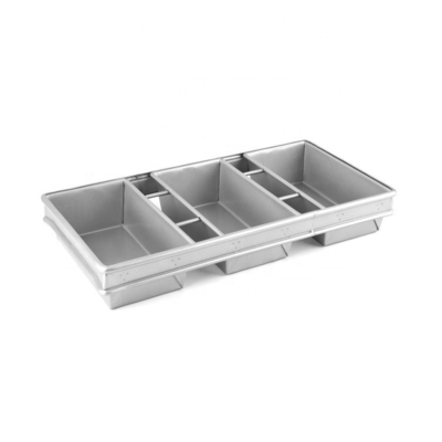 Ustensiles de cuisson Rk China-Silicone Glazed Rusk Cake Tray/Rusk Pan pour les boulangeries industrielles