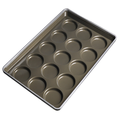 Ustensiles de cuisson Rk Chine-3,5 pouces 4 pouces 4,5 pouces 5 pouces Hamburger Bun Pan Hamburger Bun Plateau Hambuger Pain Plateau de cuisson T