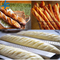 Ustensiles de cuisson RK China Foodservice NSF 10 emplacements Glaze Aluminium Baguette Baking Tray