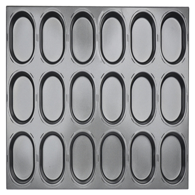 Ustensiles de cuisson RK Chine 18 x 26 en aluminium émaillé Français Baguette Pain Plateau de cuisson