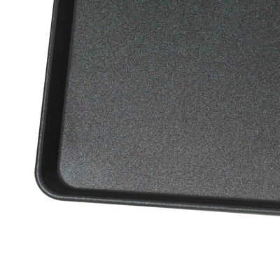 Ustensiles de cuisson Rk China-52345 Plateau à hamburger en acier aluminisé de 4,5 pouces / Plateau à muffins