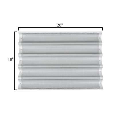 Ustensiles de cuisson Rk Chine Plateau de baguette en aluminium à 5 pains / Moule à pain français