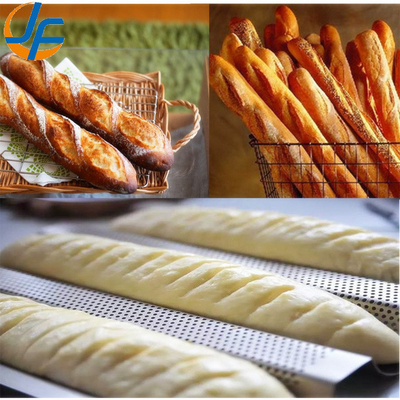 Rk Ustensiles de Cuisson China-49053 5 Pain Antiadhésif 600*400 Plateau à Baguette Uni-Lock en Aluminium / Moule à Pain Français