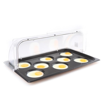 Ustensiles de cuisson Rk China-Rational Four combiné en aluminium Gn1/1 Gastronorm Egg Tray Antistick