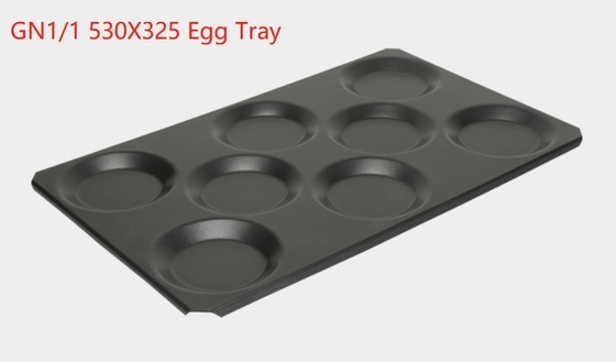 Ustensiles de cuisson Rk China-Rational Four combiné en aluminium Gn1/1 Gastronorm Egg Tray Antistick