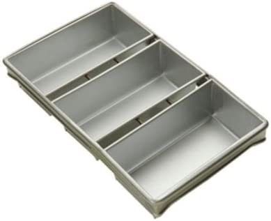 Rk Bakeware China Foodservice 906925 Ustensiles de cuisson commerciaux Moule à pain à 6 sangles Argent