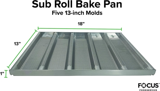 Ustensiles de cuisson RK China Foodservice NSF 49015 Plaque de cuisson en aluminium pour sandwich sous-sandwich