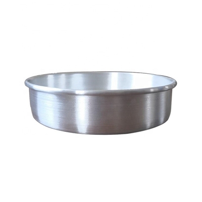Moule à gâteau rond à fond fixe en aluminium de 6 * 3 pouces