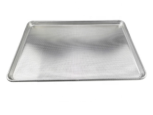 Plaque de cuisson commerciale entièrement perforée plaque de cuisson plaque de cuisson en tôle perforée plaque à pain en aluminium plaque de tôle perforée