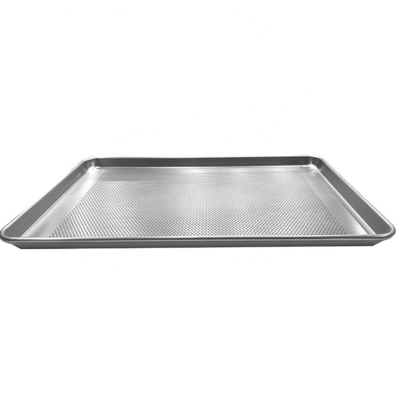 18 '' * 13 '' * 1 '' 1.2mm fond perforé cuisson plateau à pain burger ou hamburger ou hot-dog pain moule à pain en aluminium moule