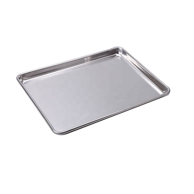 Commercial 13 '' * 9 '' * 1 '' 0.8mm rectangle cuisson plateau à pain burger ou hamburger ou hot-dog pain moule à pain en aluminium moule à pain