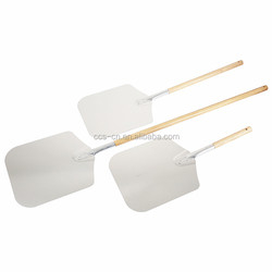 Outils de pizza en aluminium en bois pelle à pizza manche en bois pelle à pizza multi taille