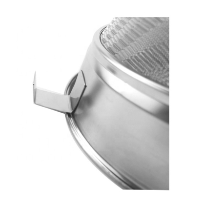10 pouces acier inoxydable commercial grande passoire alimentaire chine tasse chinois maille passoire renforcé bouillon passoire