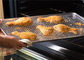 Ustensiles de cuisson RK Chine Plaque de cuisson à pain en tôle d'aluminium émaillée demi-taille