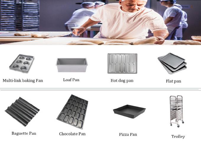 Rk Bakeware China- Foodservice 904245 3 Strap Bread Pan