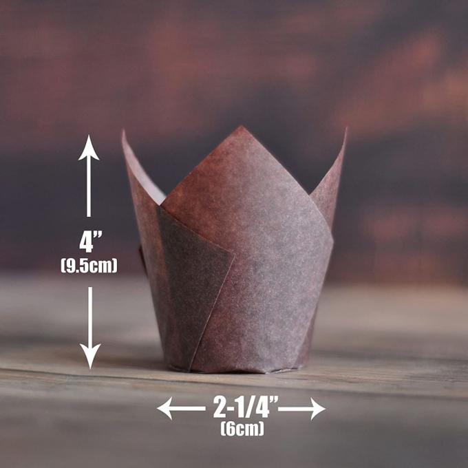 Revêtement de cuisson de papier Tulip Baking Cup de petit pain de revêtement de petit gâteau de Rk Bakeware Chine